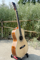 Boult Brand High Quality 38 Inch All Solid Koa Acoustic Guitar Solid Spruce Top Musical Instrument for Sale