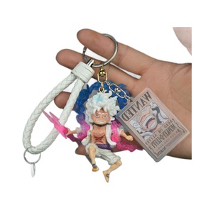 พวงกุญแจโมเดล PVC ทำมือ ลายไนก้า ลูฟี่ น่ารัก ติดกระเป๋า <span class=keywords><strong>กา</strong></span>ร์ตูน <span class=keywords><strong>แบรนด์</strong></span> Pirate Sea King - Product Image 5