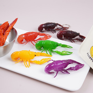 Modèle de crabe simulé, pendentif porte-clés créatif et coloré, jouet modèle de crabe simulé 1:1 - Product Image 3