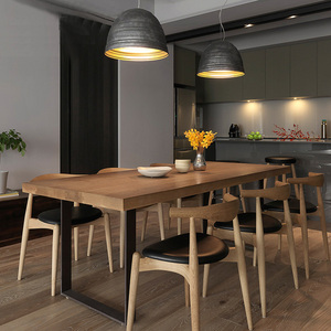 Pas cher noir en acier inoxydable table à manger et chaise ensembles conceptions pour salle à manger - Product Image 4