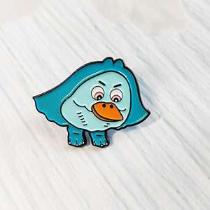 Fabricante de pines, insignias personalizadas de alta calidad, diseños de animales de dibujos animados, artesanía en metal, pines de solapa esmaltados - Product Image 6