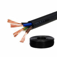 Câble automobile flexible en cuivre H05VV-F 1,5 mm 2,5 mm 4 mm 2-5 conducteurs TONGBAO CABLE