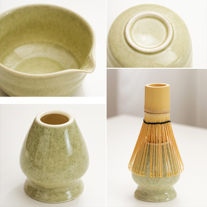 Caja de <span class=keywords><strong>Matcha</strong></span> Japonés <span class=keywords><strong>con</strong></span> 10 Piezas, Incluye Batidor, Tazón y Cucharas - Product Image 3