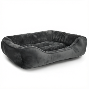 Cama Rectangular para Mascotas, Suave, Transpirable, Lavable, Duradera, con Pelo Suave, Antideslizante, Grande, Cálida para Otoño e Invierno, Relajante para Perros y Gatos - Product Image 1