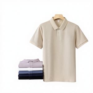 Tissu piqué tissé 7A 100% coton unisexe, couleur unie, sans couture, pour chemise, marque ODM, sensation de fraîcheur, anti-froissement, chemise de golf pour homme - Product Image 4