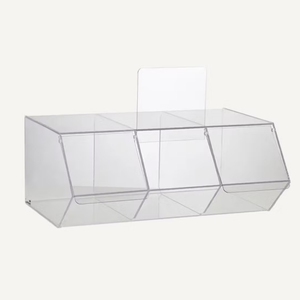 Moderne Klare Acryl 3mm Umweltfreundliche Bonbonspender für Theken Einzelhandel Pick-and-Mix Ausstellungsbox Faltbar Poliert - Product Image 5