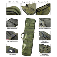 Sac de Rangement Tactique de Chasse SIVI avec Poignée Amovible 85cm 100cm 120cm Sacs de Combat pour Entraînement de Tir au Paintball
