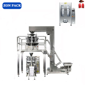 Machine d'emballage automatique multi-têtes pour sachets à quatre soudures pour grains de café - Product Image 1