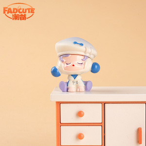 Figurine de méditant en résine mignonne, 3.1cm, ornement de voiture en forme de pomme d'ange, décoration de bureau, jouet pour enfants, cadeau - Product Image 4