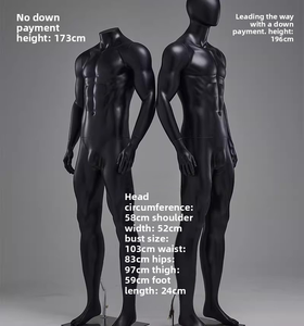 Maniquí Masculino de Boutique, Maniquí Deportivo, Maniquí Masculino Musculoso Cromado de Cuerpo Completo para Exhibición en Tiendas de Ropa - Product Image 6
