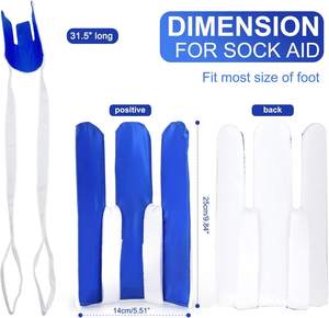 Vente en gros usine : Aide à l'enfilage de chaussettes et dispositif d'assistance pour pantalons pour personnes âgées, handicapées, enceintes et diabétiques - Aide à l'enfilage de chaussettes - Product Image 4