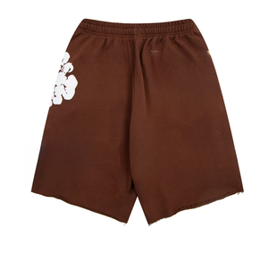 Pantaloncini Casual da Uomo in Cotone Pesante 100% di Alta Qualità con Stampa Puff, Stile Streetwear, Pantaloncini Sportivi da Uomo, Pantaloncini Denim da Uomo - Product Image 6