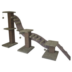 Multi MDF Plate Artificial Tree <strong>Cat</strong> Private Label Long Pet <strong>Cat</strong> <strong>Wall</strong> <strong>Shelves</strong> - Product Image 1