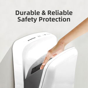 고속 스탠딩 수직 제트 핸드 드라이어 1800W 자동 상업용 전기 핸드 드라이어 욕실용 - Product Image 4