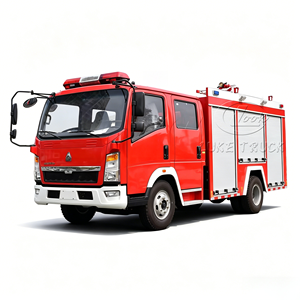 Fabricante de Camiones de Bomberos Howo con Tanque de Agua de 2 Metros Cúbicos - Product Image 1
