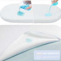 Ensemble de literie en polyester de coton de qualité supérieure pour bébés et enfants Tapis de lit imperméable au design traditionnel personnalisé
