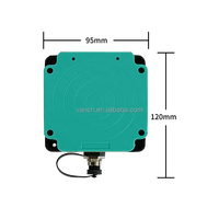 Vanch 860-960Mhz UHF RFID Lecteur de qualité industrielle Matériau ABS ISO 18000-6C Détection multi-étiquettes sans fil Lecteur RFID de bureau