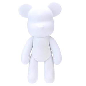 Sculpture d'ours en résine DIY aux couleurs dégradées - Décoration d'intérieur unique et cadeau artistique - Product Image 3