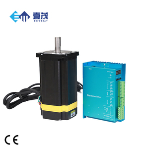 Emtech 86*86*150mm <strong>4</strong> <strong>Axis</strong> <strong>Motor</strong> With Nema 34 Closed Loop Stepper <strong>CNC</strong> DL86H Driver Kit 12 Nm Torque Router <strong>Controller</strong> Hybrid Type - Product Image 1