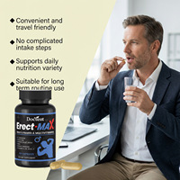 Vitamines naturelles pour l'amélioration masculine avec du ginseng Panax et du zinc - Booste l'énergie et les performances, complément alimentaire de qualité supérieure