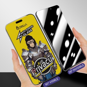 Protector de Pantalla de Vidrio Templado <span class=keywords><strong>Gorilla</strong></span> King Kong ESD, Antiestático y Anti-Espía, Alta Transparencia, Resistente al Agua y Anti-Huellas - Product Image 2