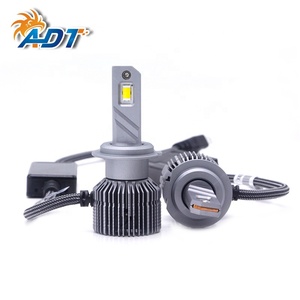 หลอดไฟหน้ารถมอเตอร์ไซค์ H7 LED 60W 3000K 4300K 6000K 3 สี H11 H4 LED - Product Image 4
