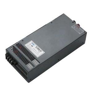 Alimentation à découpage S-2000-12 2000W 12V pour applications industrielles, avec alimentation LED pour caméras de vidéosurveillance 12VDC - Product Image 1