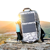 Le chargeur de panneau solaire pliable portable à haut rendement prend en charge tous les périphériques USB