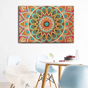 Homfun — Kits de peinture en diamant pour <span class=keywords><strong>adultes</strong></span>, avec perles complètes 5D, décor mural, maison, cadeaux (40x60cm) - Product Image 4