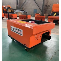 Pompe à béton électrique compacte et mobile, très demandée pour poutres et colonnes, mini-pompe électrique pour le transport de mortier fin et de pierre.