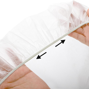 10 draps jetables non tissés pour <span class=keywords><strong>table</strong></span> de <span class=keywords><strong>massage</strong></span>, housses élastiques pour lit de spa, <span class=keywords><strong>protection</strong></span> respirante et imperméable en tissu pour tatouage - Product Image 4