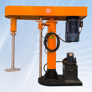 Mixer dispersi dua sumbu hidrolik, mesin lapisan cat frekuensi variabel kecepatan tinggi 1200L, tahan ledakan tegangan 380V - Product Image 6