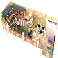 Juegos Infantiles Personalizados Estilo Pastel, Castillos Inflables Pequeños, Centro de Juegos Familiar, Equipo de Juegos para Interiores