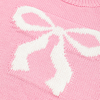Pull en tricot à col rond de haute qualité pour enfants, pull pour enfants entièrement brodé pour la Saint-Valentin