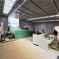 Treuil de levage minier à double tambour 2JTP, capacité de charge de 3 tonnes, pour le levage sécurisé de minerai et de roches en déchets de l'exploitation souterraine vers la surface