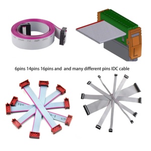 Güç Kaynağı Sistemi için Özel 2-20 Pin 1.27mm Pitch IDC Düz Şerit Kablo Demeti - Product Image 3