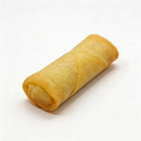 Rollitos de Primavera de Verduras Congeladas 100% Veganos, IQF, Crujientes, Aptos para Freír al Aire, Dim Sum, Venta al por Mayor, Marca Privada