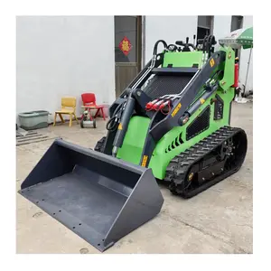 DRT 430 accessories skid steer loader stone bucket attachments 23Hp-25Hp skid steer track loader free shipping