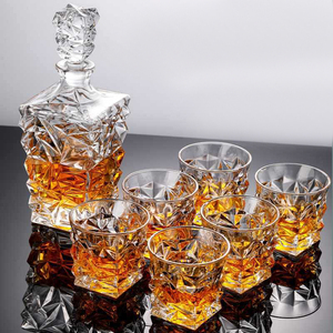 <span class=keywords><strong>Carafe</strong></span> à whisky et vin Wevi en verre cristal transparent sans plomb, de haute qualité, moderne, fabriquée à la machine, 750 ml, pour <span class=keywords><strong>a</strong></span>érer l'<span class=keywords><strong>alcool</strong></span> - Product Image 6