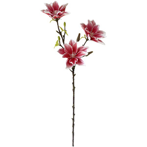Rama Artificial de Magnolia de 75 cm, Flor Artificial para Decoración de Bodas, Hoteles, Hogares y Exhibiciones Comerciales - Product Image 5