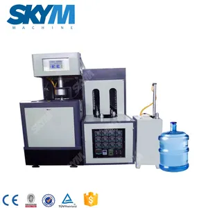 Whole Set 5 Gallon Barrel Preform Special Applied Semi Automatic Blow Moling Machine With Molds