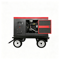Schalldichter Dieselgenerator mit 10KW-350KW Motor Geräuscharmer Vollkupfer-Motor Notstromaggregat ATS 1800 U/min