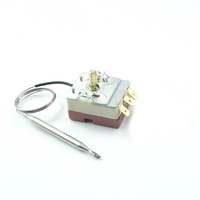 Thermostat bimétallique, thermostat pour friteuse à air, thermostats capillaires EGO pour éléments chauffants à eau, thermostat capillaire industriel