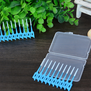 Cepillo <span class=keywords><strong>Interdental</strong></span> ecológico, con mano y cepillo de silicona suave - Product Image 3
