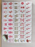 Nouveau jeu de Mahjong américain rose rêveur 2026, ensemble complet de 160 pions en acrylique de haute qualité, moderne et portable, idéal pour les cadeaux de fête