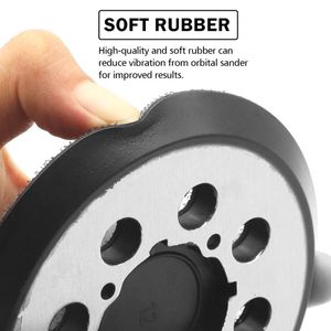 Dischi Abrasivi con Velcro all'Ingrosso, Supporti per Levigatura da 5 Pollici, Carta Abrasiva Sostitutiva per Levigatrice Metallica N329079 - Product Image 4