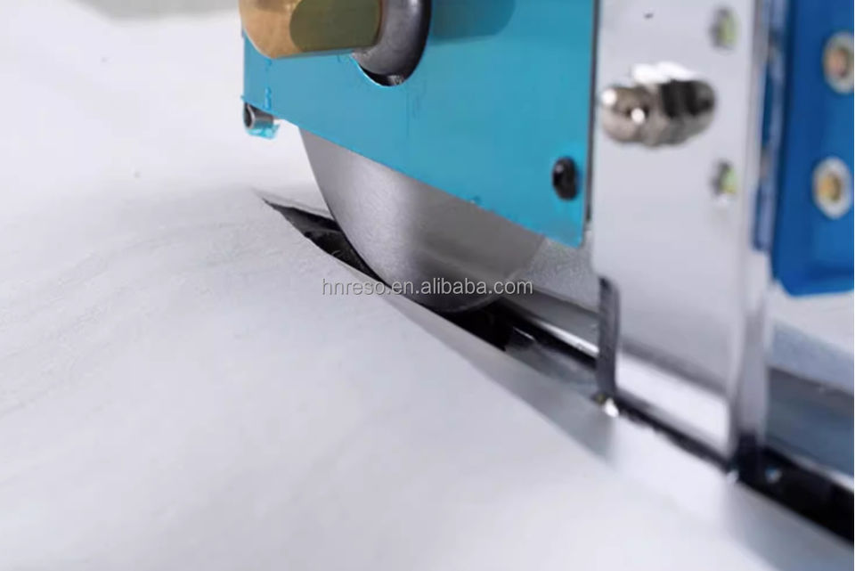 Industrial Auto Linen Curtain Cloth Lay End Cutter Machine