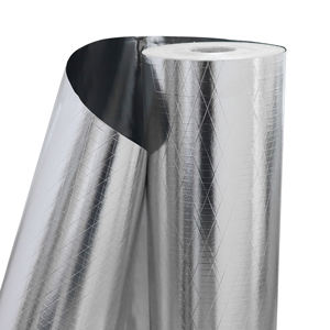 Barrière réfléchissante renforcée de papier d'emballage de papier d'aluminium/MPET FSK comme surface de <span class=keywords><strong>laine</strong></span> de verre de <span class=keywords><strong>laine</strong></span> de <span class=keywords><strong>roche</strong></span> - Product Image 4