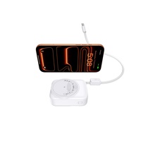 Powerbank Ultra Tipis Portabel 15w 20W Pengisian Daya Magnetik Nirkabel Cepat dan Ramping 10000mah Pengisi Daya Power Bank Logo LED 10000 MAH