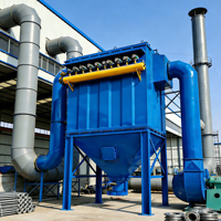 Nouveau système de collecte de poussière industriel à haute efficacité avec filtration à 99,9 %, machine de dépoussiérage à jet pulsé, en acier inoxydable